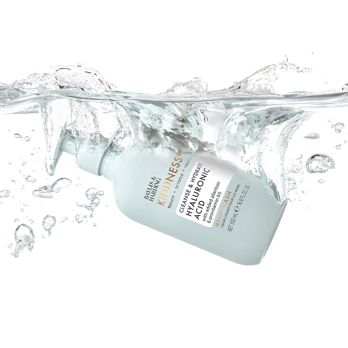 Kindness+ Hyaluronic Acid Hand Wash 16.9 Fl.oz, 3 Pack