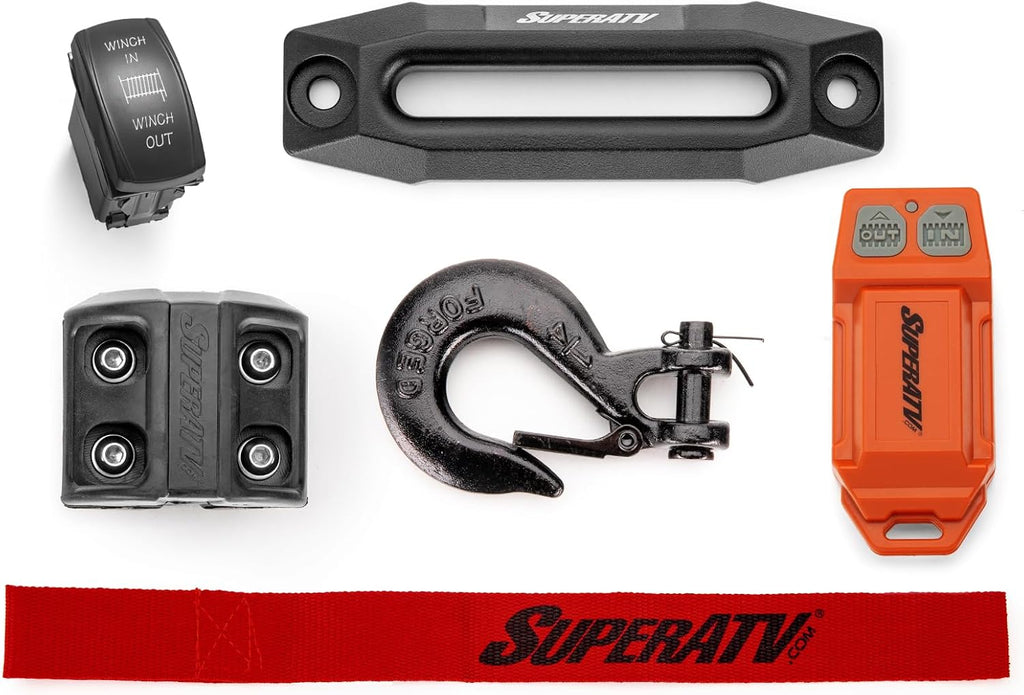 4500 Lb. UTV/ATV Winch (With Wireless Remote & Synthetic Rope)