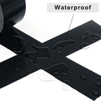 1Pack 3inch Duct Tape Heavy Duty Waterproof Black 9Mil 20Yds