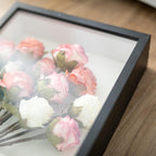 Shadow Box Frame 8x10 - 3 Pack Wood Deep Shadowbox with Glass