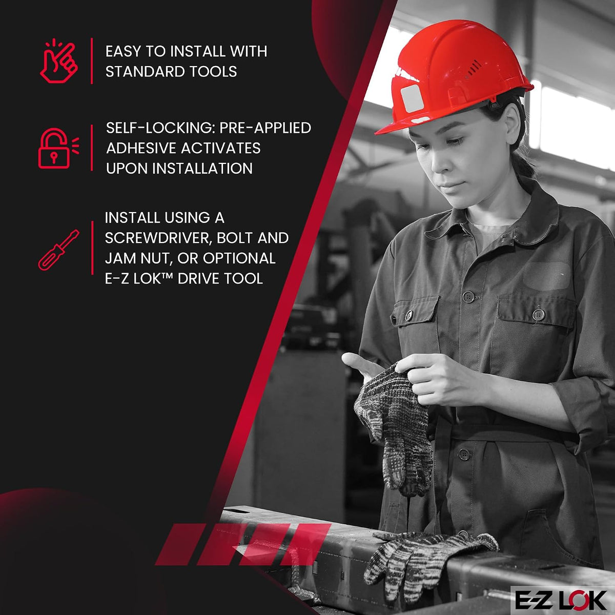 E-Z LOK Thread Insert, 0.375-16 Internal, 0.5625-12 External, 5 ct