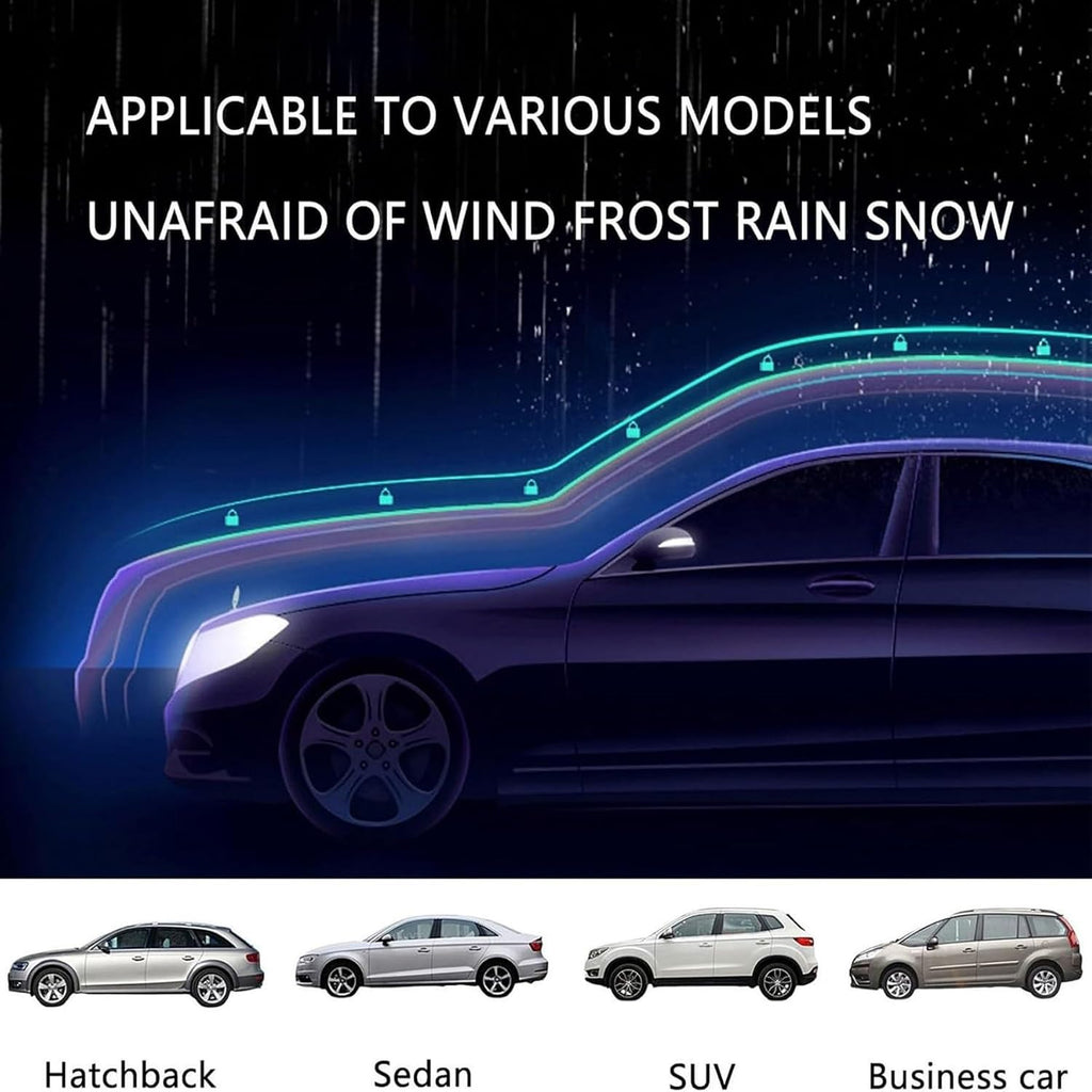 Hail Protector Car Cover Compatible with Mercedes Classe C C220 Outdoor Waterproof Anti-Hail Car Tarpaulin with