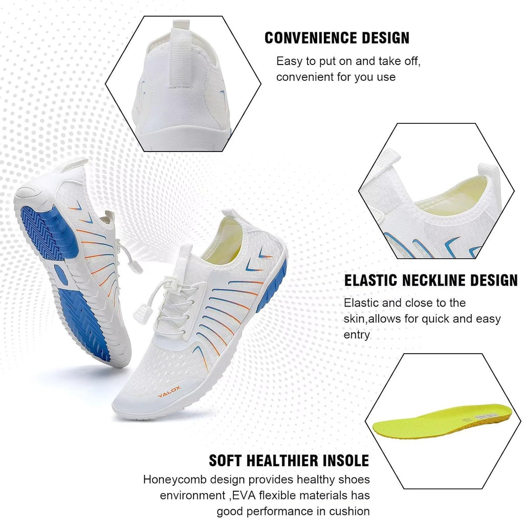 Water Shoes Men's Women's Swim Shoes Outdoor Beach Barefoot Quick-Dry Aqua Pool Socks Swimming Yoga Surfing Exercise