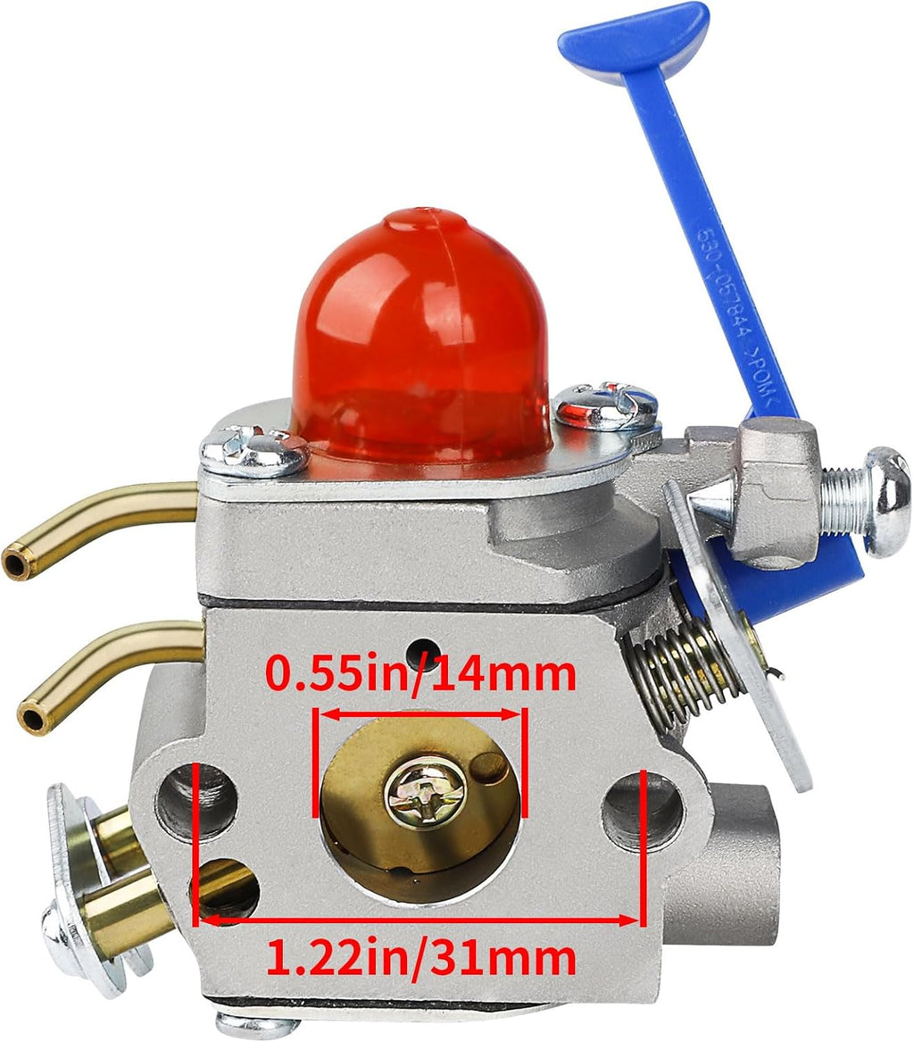 Huztl 128LD Carburetor for Husqvarna 128L 128LDX 128R 128RJ 125R 125RJ 128C 128CD Trimmer Edger 545081848 C1Q-W40A Carb w Tune Up Kit