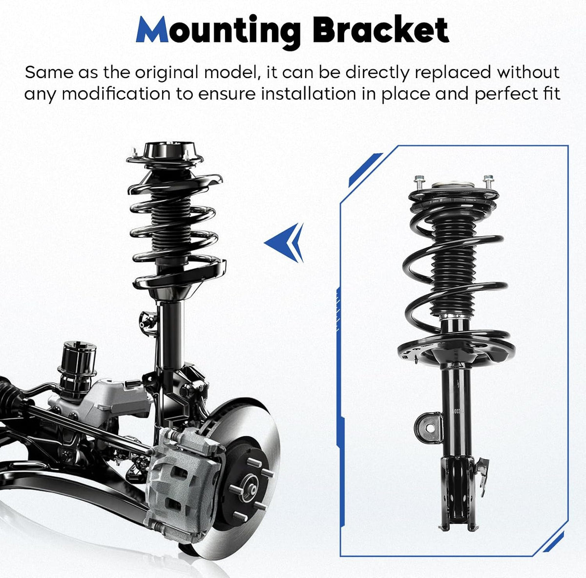 Front Struts Assembly Fit for 2006-08 Toyota RAV4 2.4L, for RAV4 2.5L 09-12