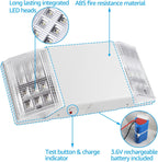 TORCHSTAR 4-Pack LED Emergency Lighting with Battery Backup White