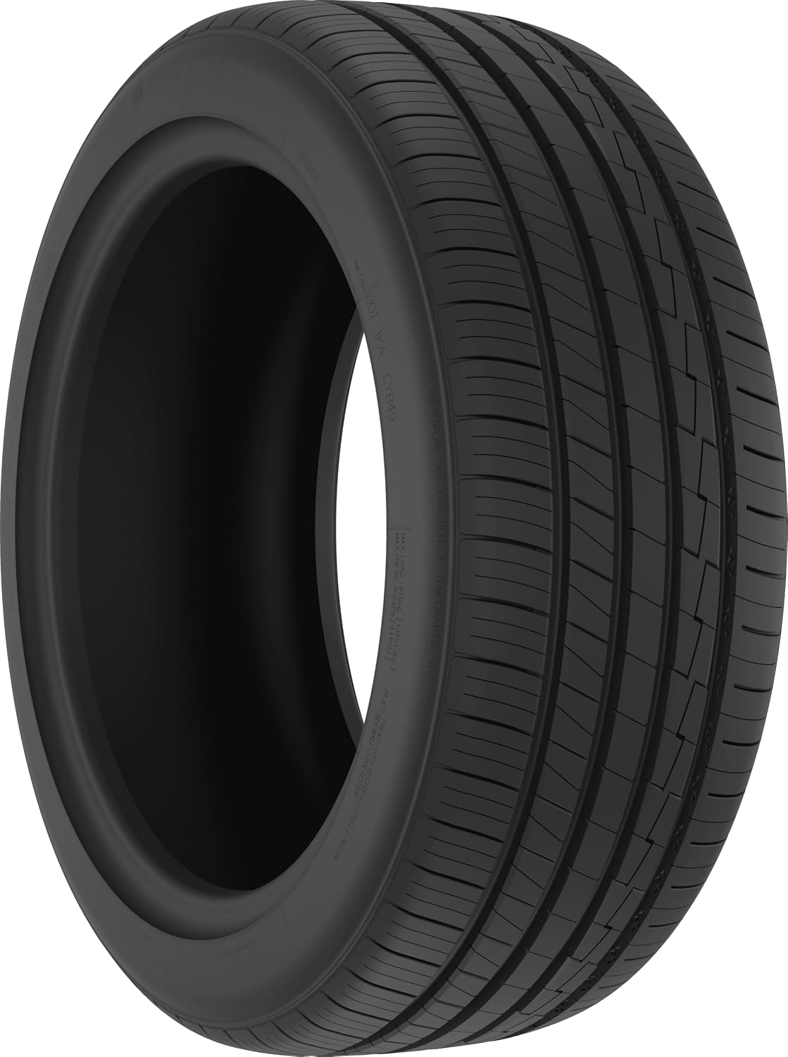RC-17 195/55R16 All-Season Passenger Car Touring Radial Tire 87V 45,000-Mile Treadlife UTQG 500AA Traction Load Range