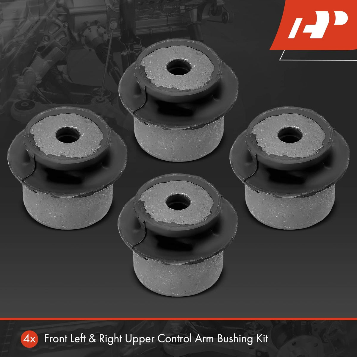 A-Premium 4 x Front Upper Control Arm Bushing Kit, Compatible with Ford