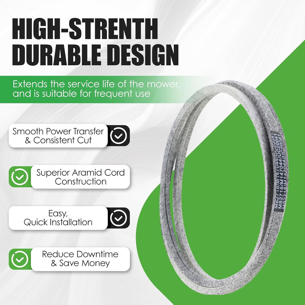 M82718 Mower Deck Drive Belt, Aramid Cord