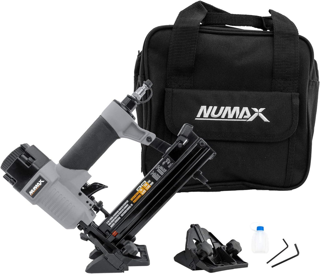 SFBC940 Pneumatic 4-in-1 18-Gauge 1-5/8" Mini Flooring Nailer/Stapler with Bag