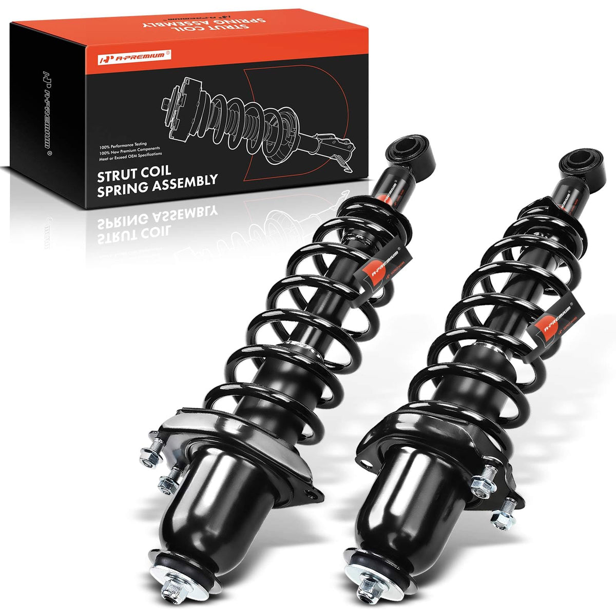 A-Premium Rear Strut Assembly Compatible with Toyota