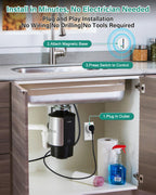 Greencycle Garbage Disposal Switch,Wireless Air Switch Replacement,No Drill