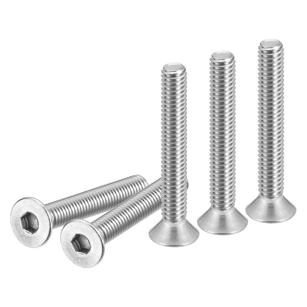 DTGN #10-32x1-1/4 Flat Head Socket Cap Screws 10Pack 304 SS Full Thread