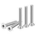 DTGN #10-32x1-1/4 Flat Head Socket Cap Screws 10Pack 304 SS Full Thread