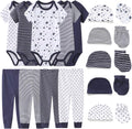 Unisex Baby Layette Essentials Giftset Clothing Set 19-Piece For Newborn Baby
