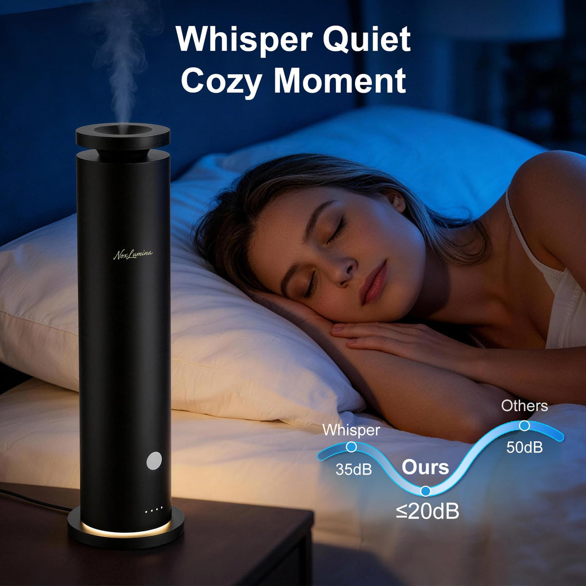 Waterless Essential Oil Diffuser Pro, Cold Air Diffusers for Home Large Room Hotel SPA, 4.06Oz Scent Diffuser