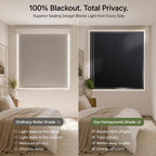 True Blackout Honeycomb Shades