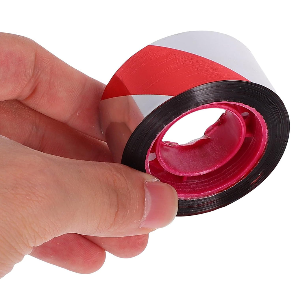 Caution Safety Warning Tape Roll, Floor Marking Barrier 2.4cmx50m