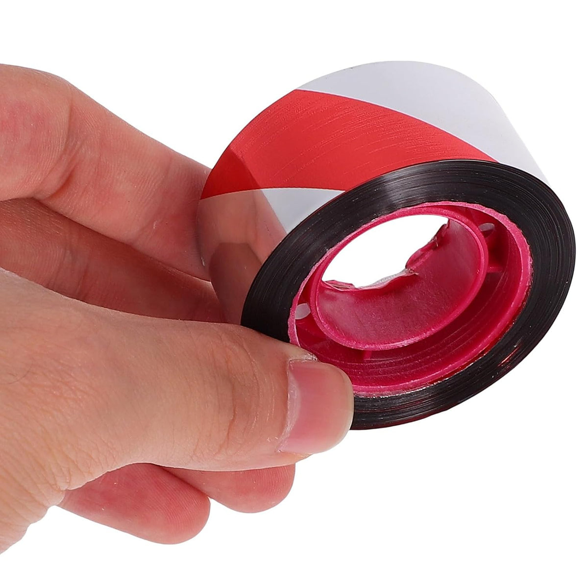 Caution Safety Warning Tape Roll, Floor Marking Barrier 2.4cmx50m