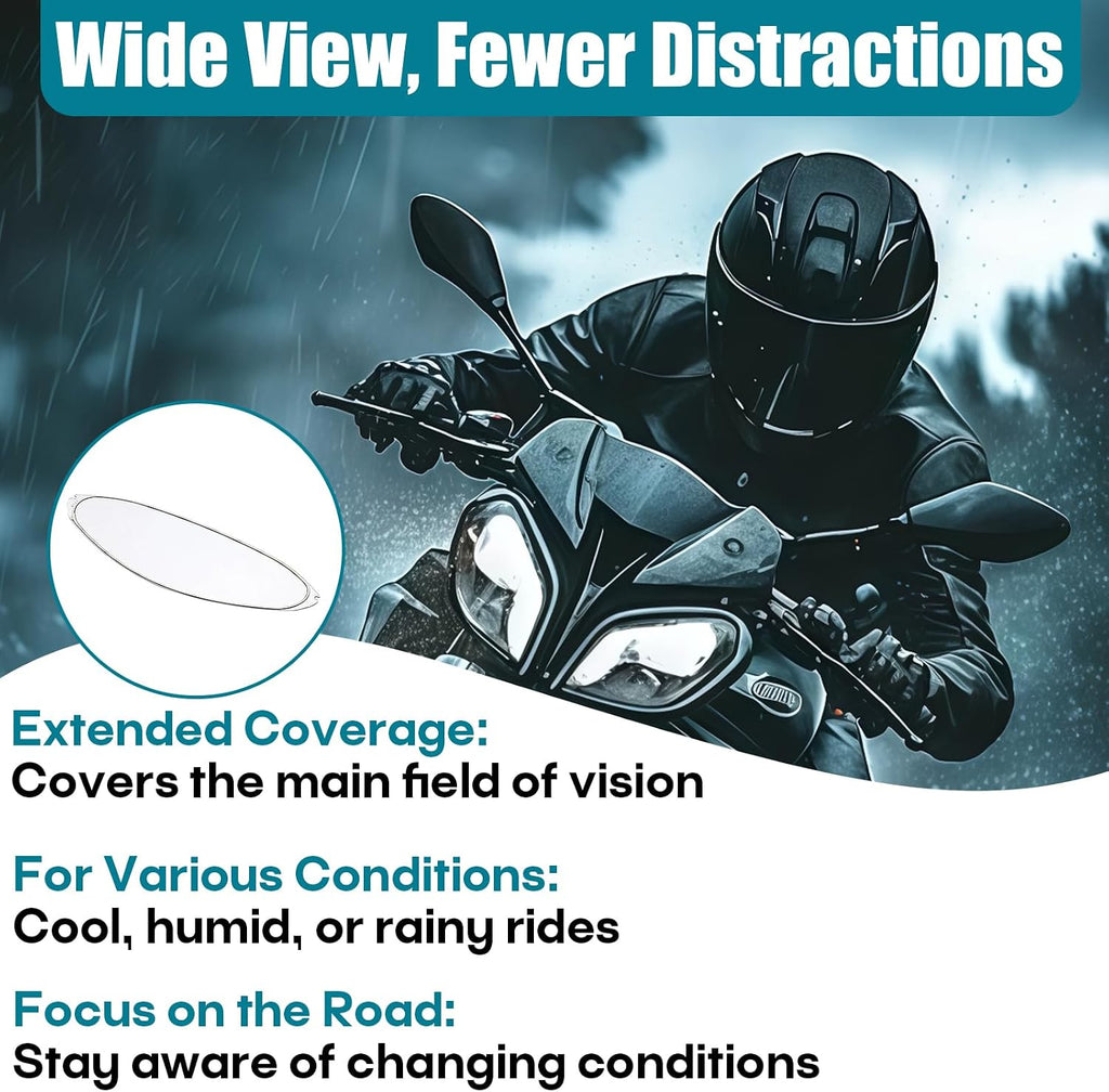 Anti-Fog Insert Lens Compatible with Shoei CWR-1/CW-1/CNS-1 Pinlock EVO | Compatible with Pinlock Visor Insert