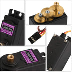Deegoo-FPV MG996R Full Copper Gear Digital Servos, 4-Pack