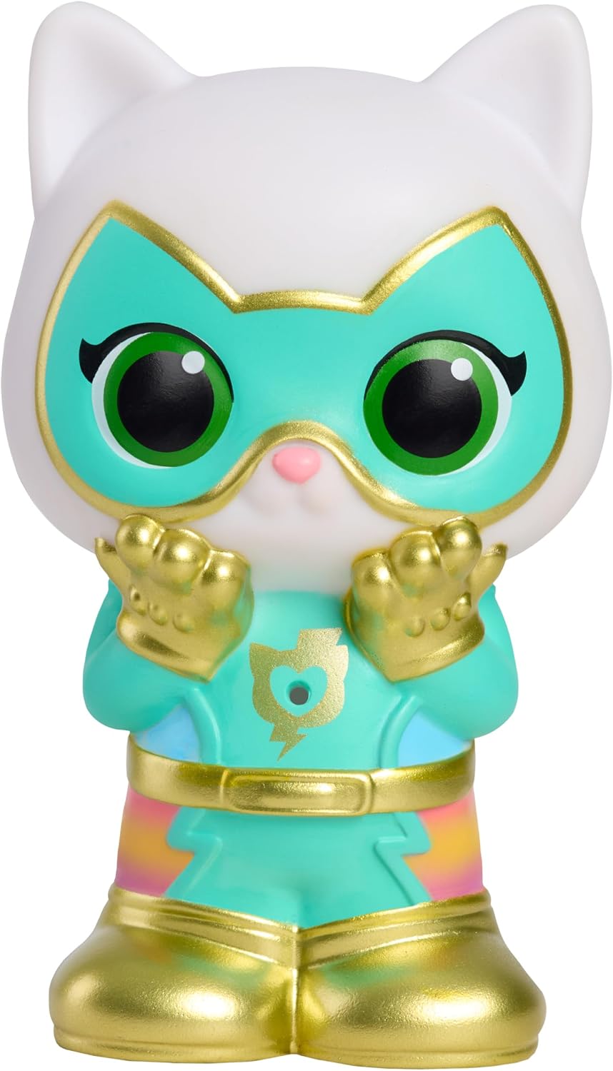 Disney Jr. SuperKitties Water Squirters 4-Pack Set, Bath Toys | Ages 3 and Up, Water Toys for Fans, Girls, Kids