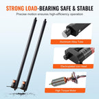 VEVOR 2PCS Linear Actuator Kit, 30 Inch High Speed 0.35"/s Linear Motion Actuator 110V, 220lbs/1000N Linear Actuator for TV/Table/Sofa Lifting, IP54 Protection - Wireless Remote Control Included