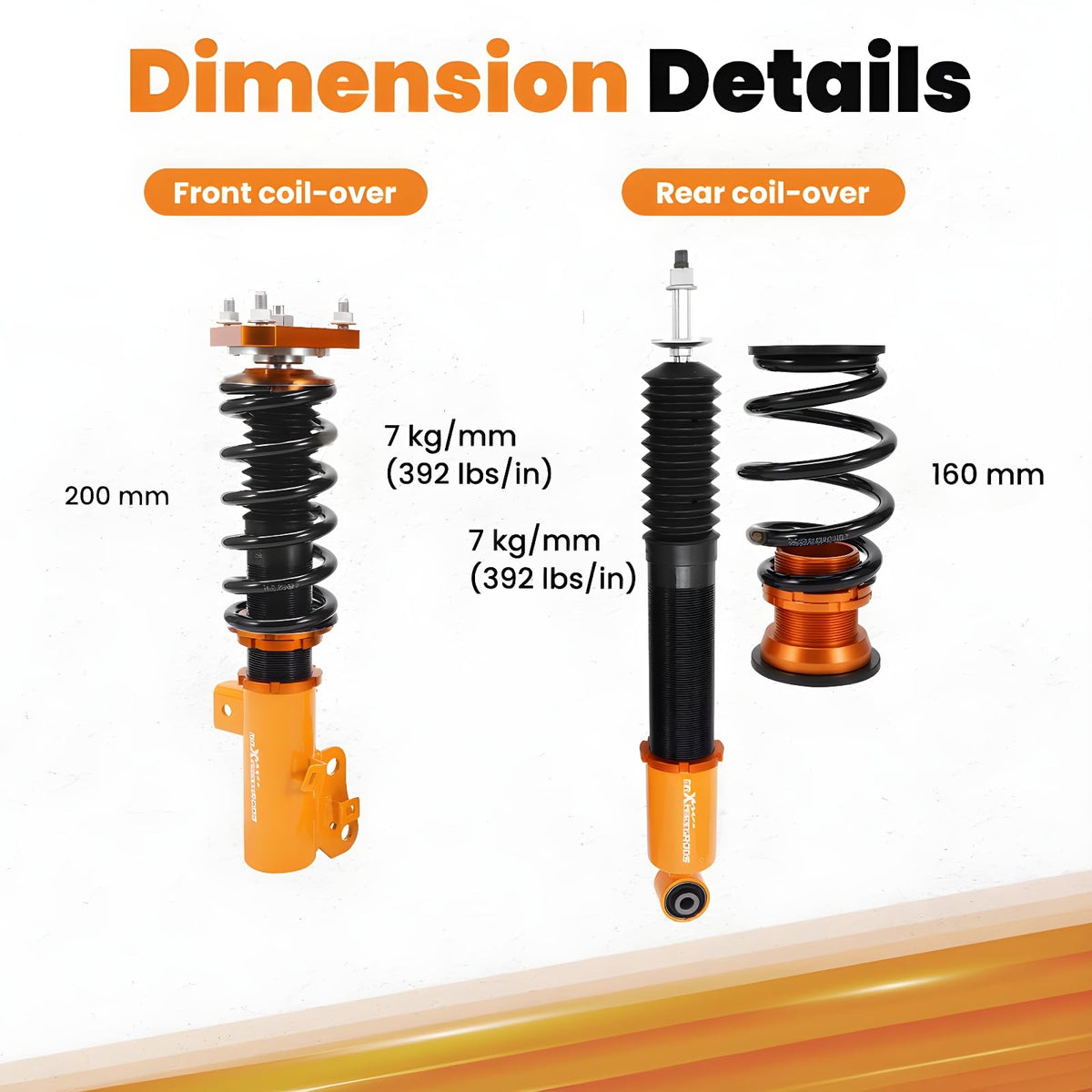 Coilover for Honda Civic 2012-2015 FG3 FB2 Excluding Si