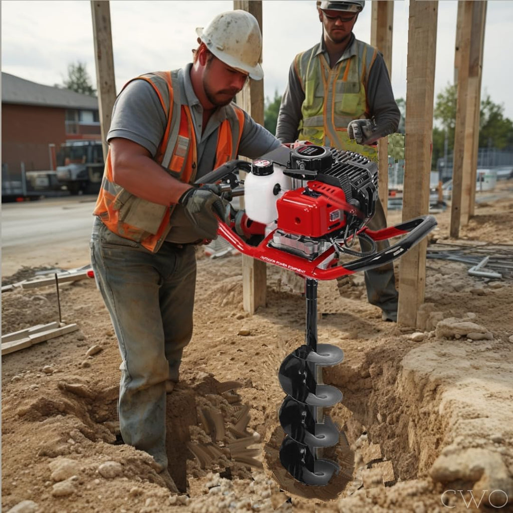 Fits Predator Gas Powered Earth Auger - Heavy Duty Tool, Quickly Dig Holes for Fence Posts, Signs, Landscaping
