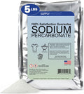 Sodium Percarbonate Powder 5 lbs – Non-Chlorine Oxygen Bleach Alternative & Stain Remover – Multi-Purpose Cleaner for