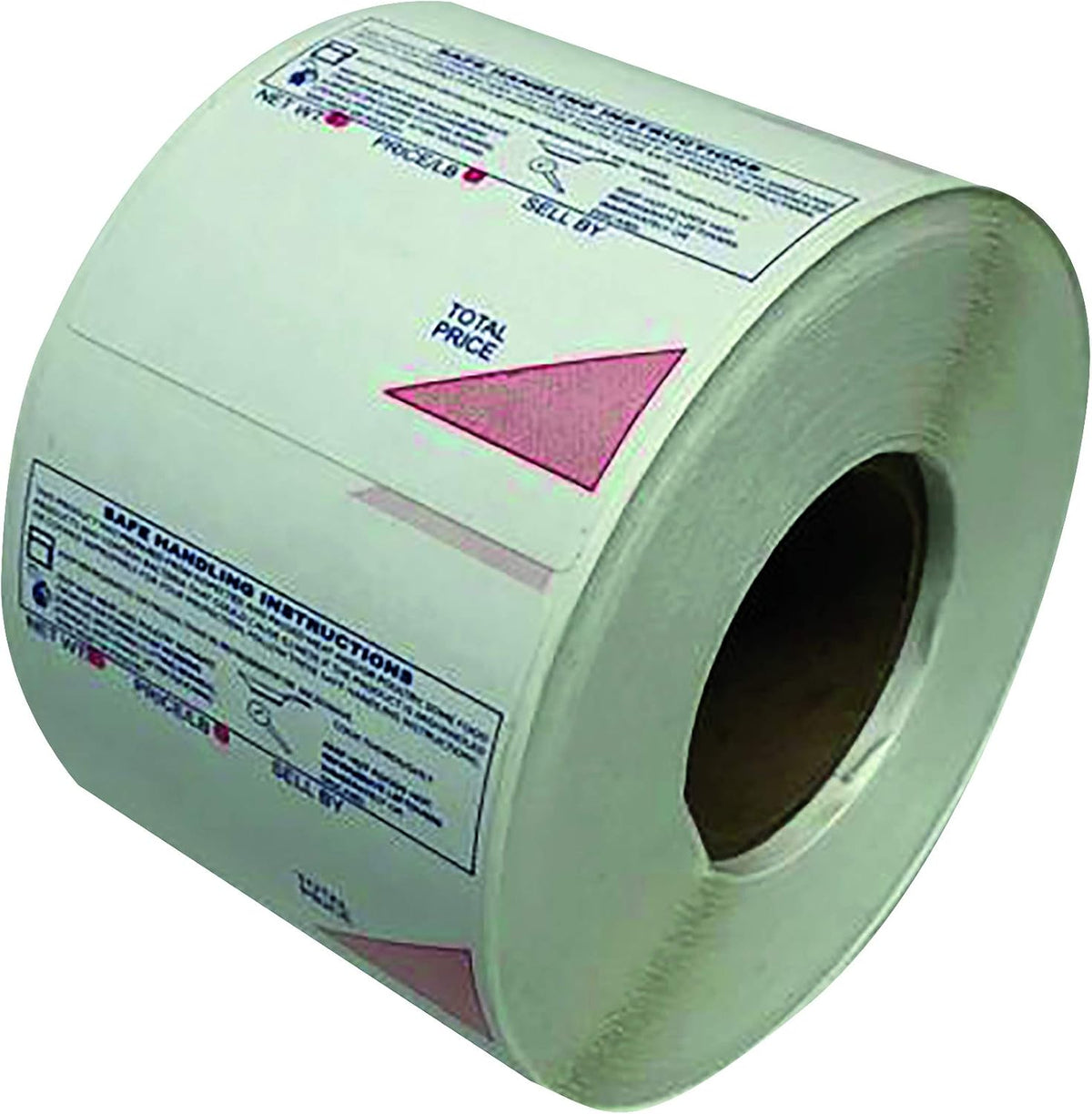 Globe Ishida Scale Label GL-4164 UPC Labels with Safe Handling | 64mm x 59mm | Barcode Printing Sticker Rolls