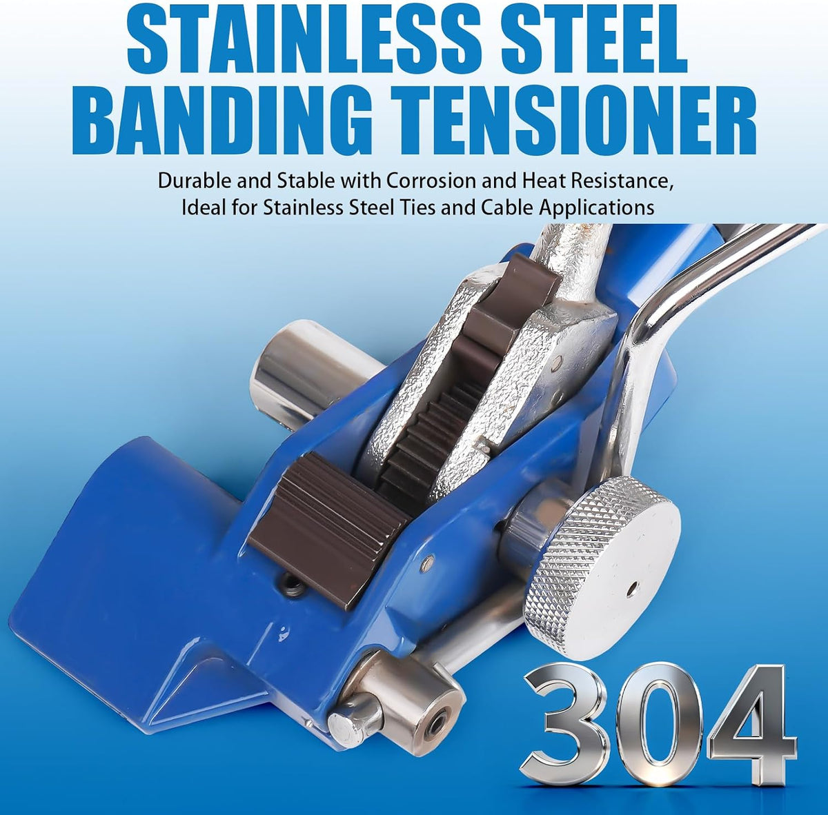 Stainless Steel Ratchet Strapping Tensioner And Big Cable Tie Cutting Tool