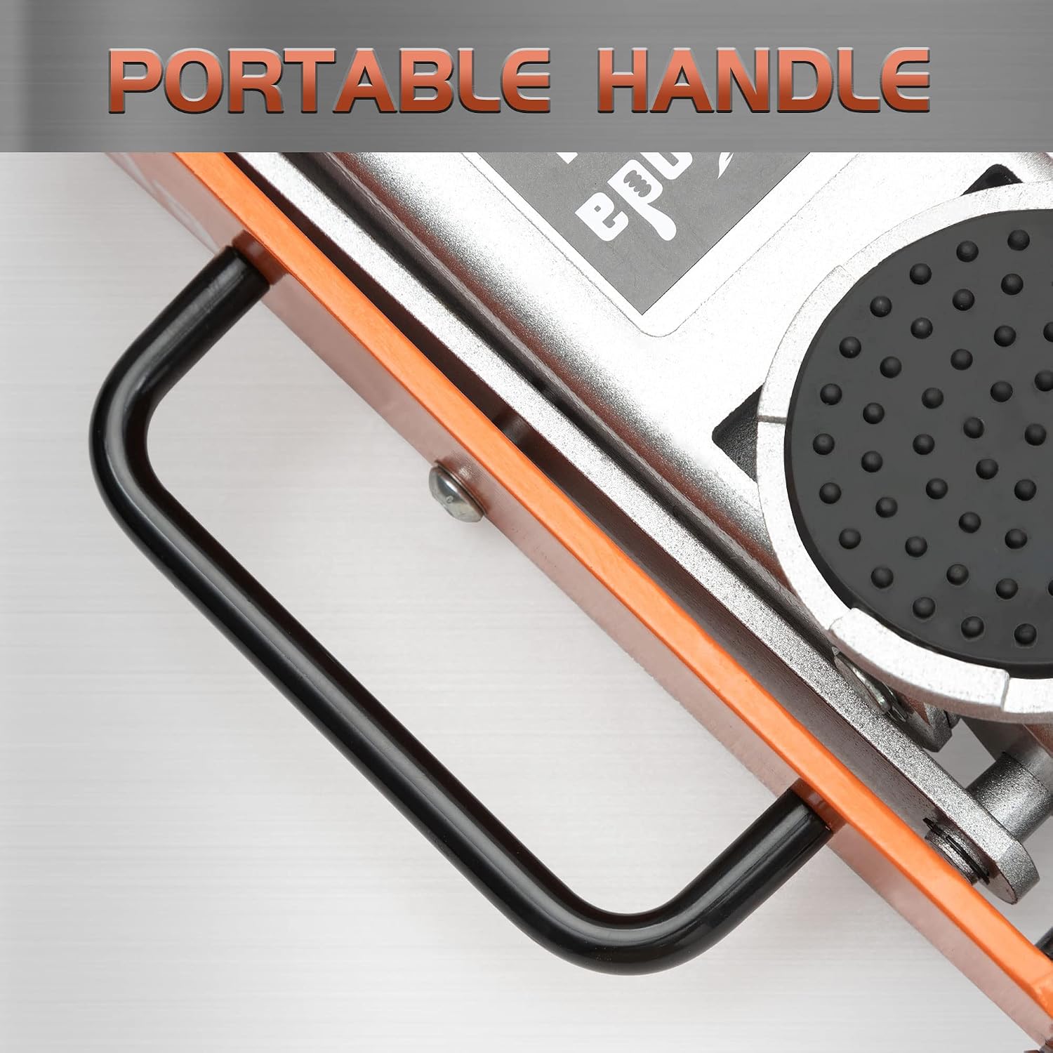 2 Ton Low Profile Floor Jack, Aluminum Steel Car Jack, Orange