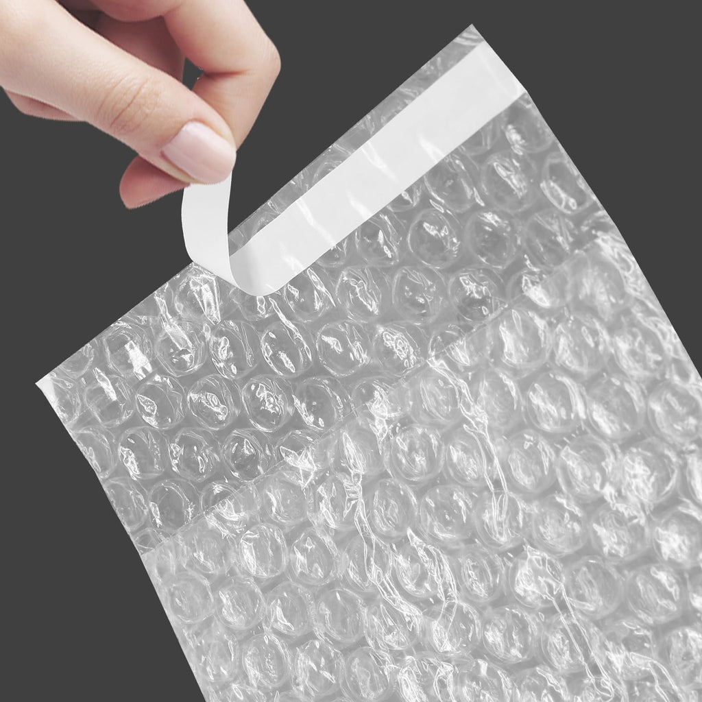30 Pack 8" x 10" Self-Seal Bubble Pouches
