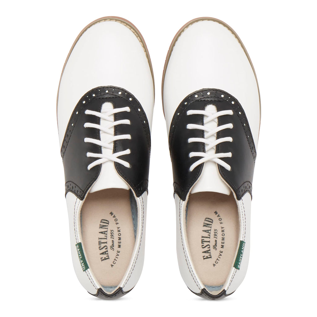 Women's Sadie Oxford, Black/White, 8 Medium US