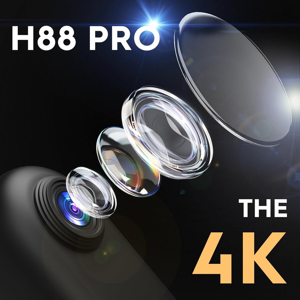 Ultra-Compact 4K Thumb Action Camera with Magnetic Mount – Lightweight, Hands-Free POV Body Cam for Motorcycle