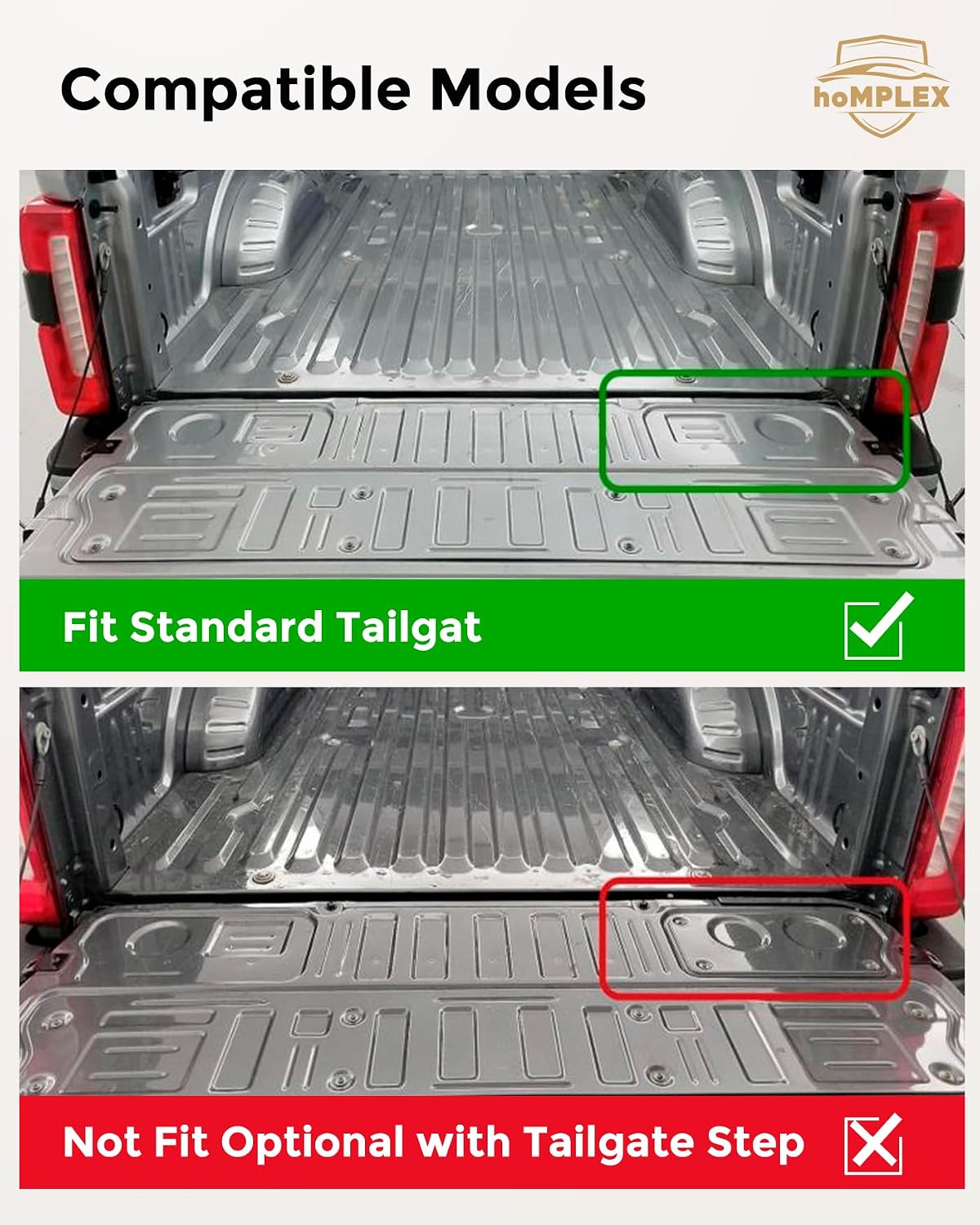 Bed Truck Bed Mat Tailgate Mat for Ford F250/F350/F450 2023-2026