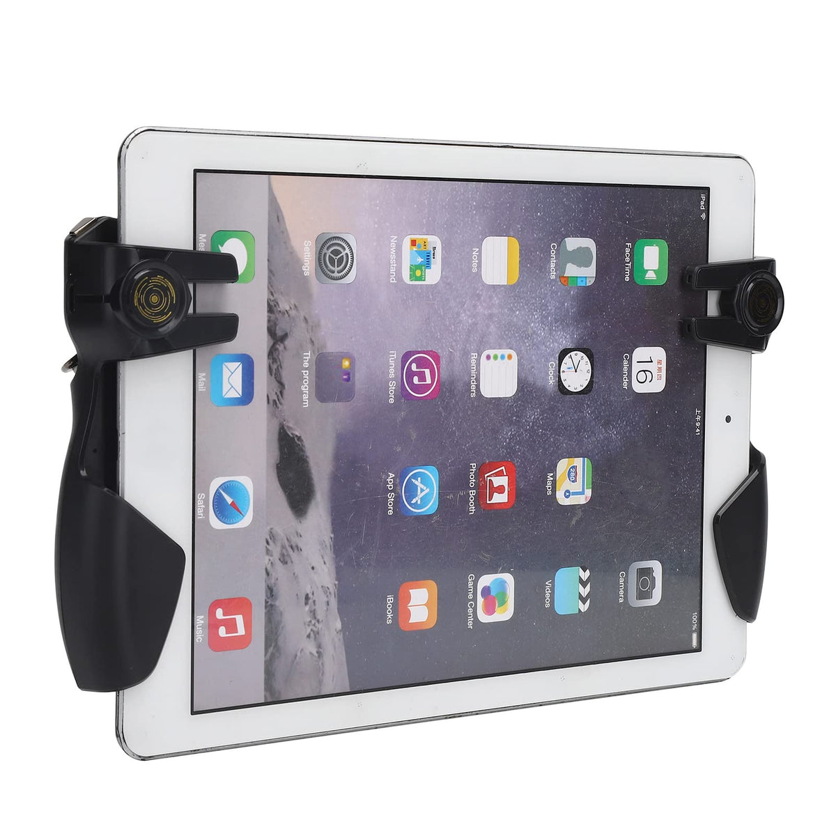 Mobile Game Controller for Tablets, Six Finger Game Joystick Trigger - Customized Firing Frequency, Silicone