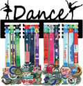 Medal Hanger Holder Display Wall Rack Frame Shelf-Medal Hanger Awards Ribbon Soccer,Gymnastics,Holder Display Rack