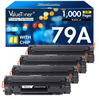 Compatible Toner Cartridges for HP 79A CF279A 4-Pack Replacement