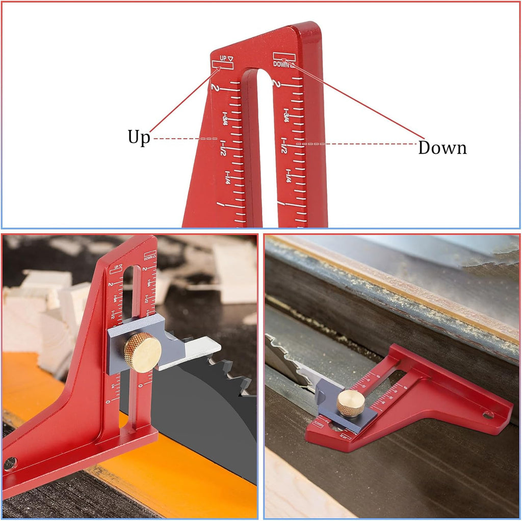 Precision Woodworking Height Gauge 0-2"