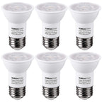 6-Pack PAR16 LED Bulb, UL Listed, Dimmable, 4000K