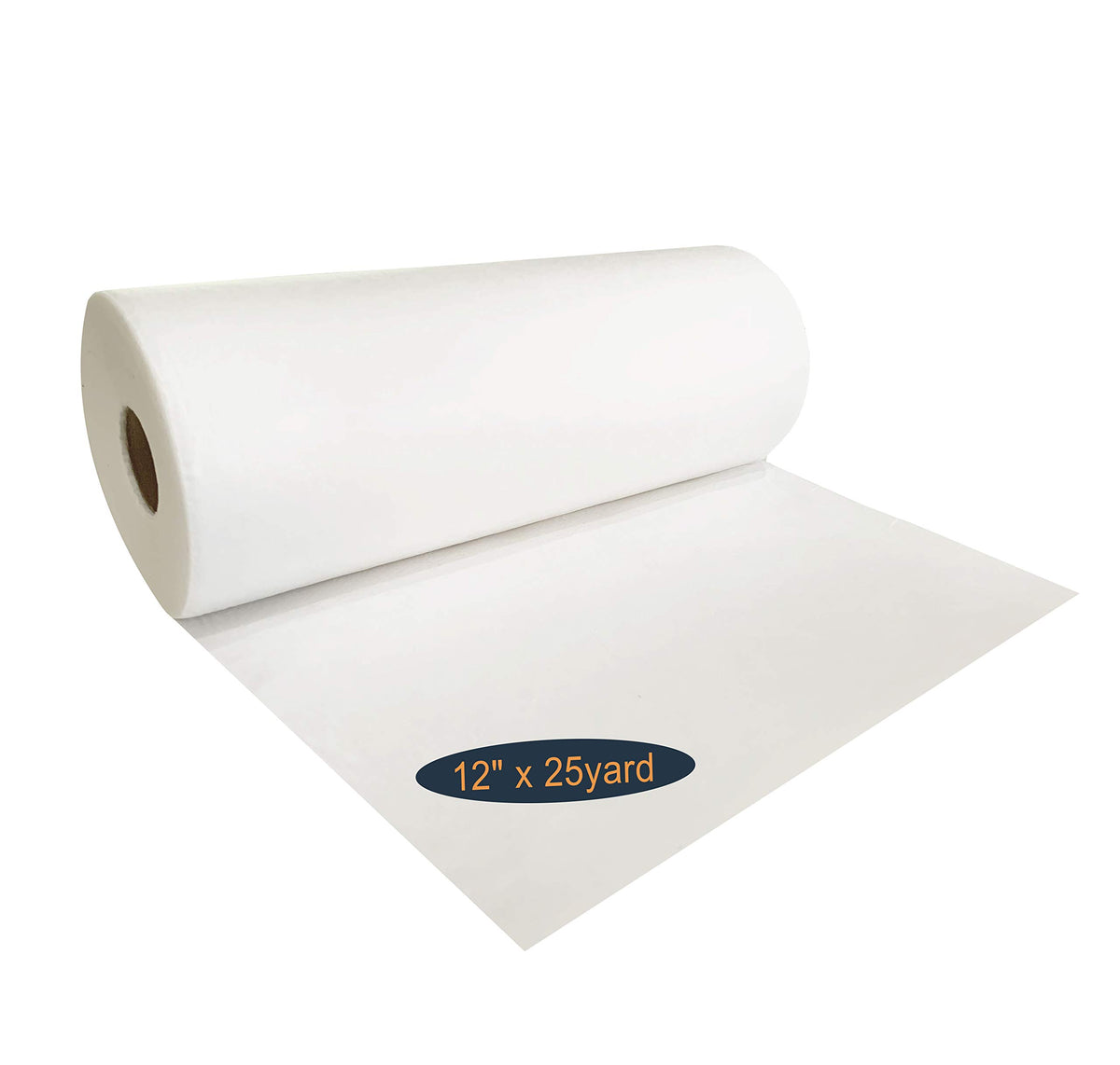 Cut Away Embroidery Stabilizer Backing(12" x 25 Yard Roll) - 100% Polyester - 2.5oz Medium Weight