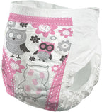 Girls Toddler Pull On Training Pants with Tear Away Seams, 156 ct