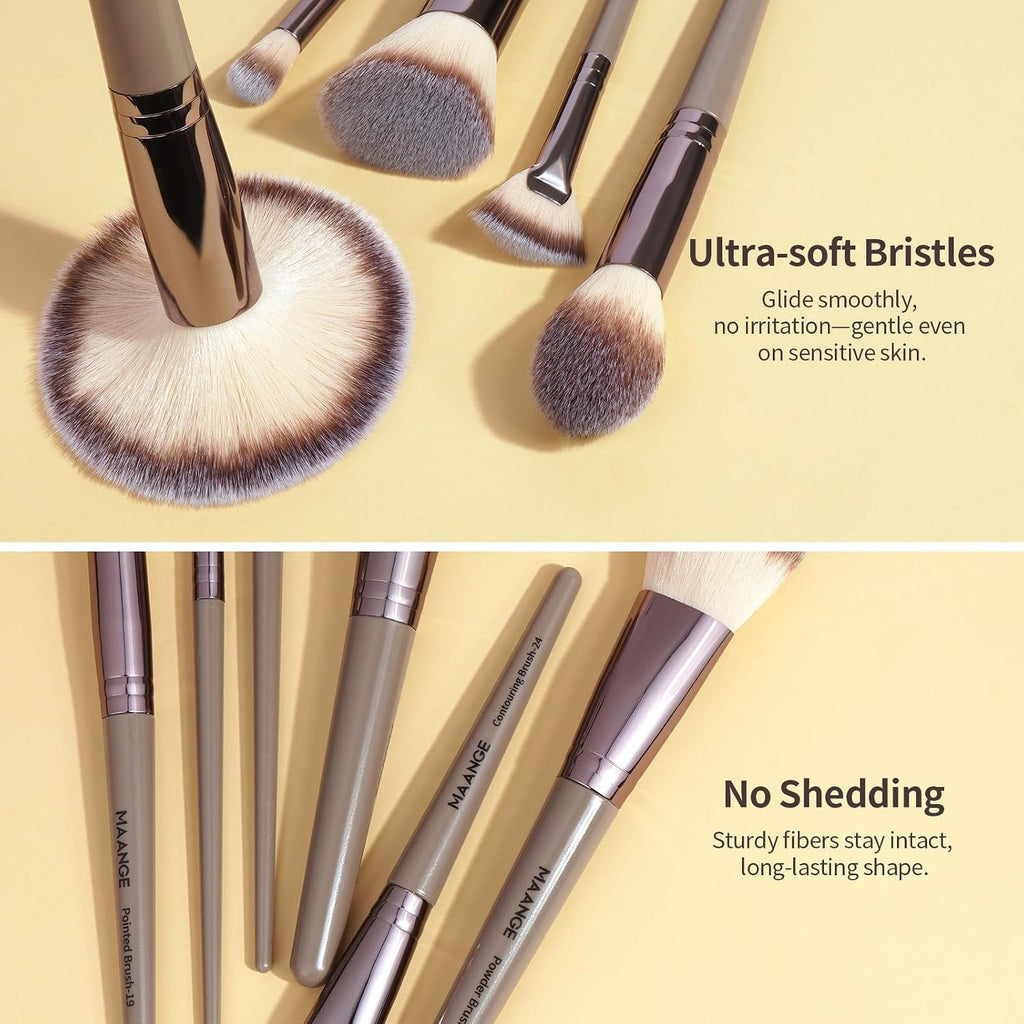 Makeup Brush Set 51 PCS Professional Makeup Brushes Soft Foundation Powder Eyeliner Eye Shadow Makeup Brushes Set