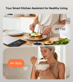Food Scale with Nutritional Calculator, TFT Display, Track 23 Nutrients