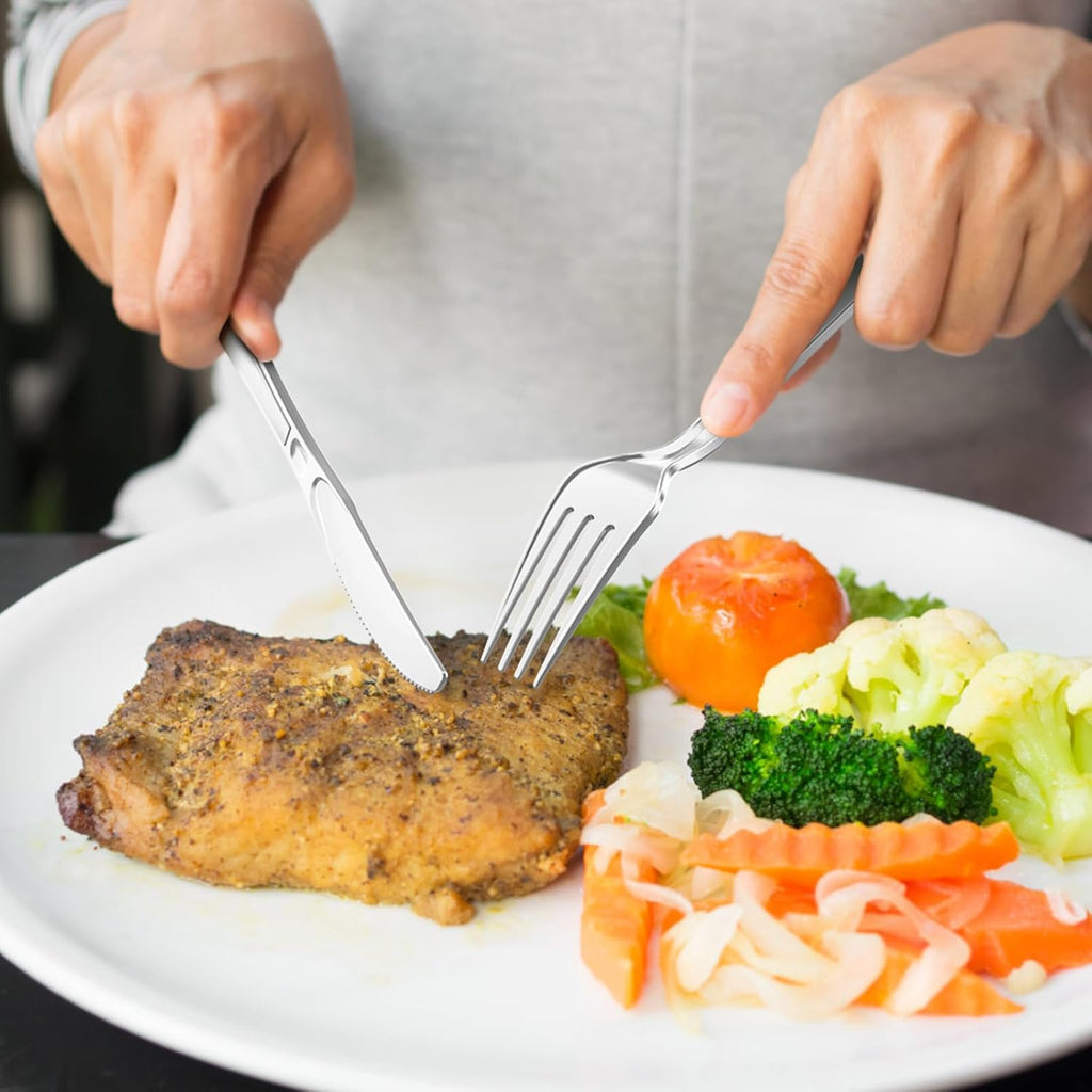 300 Count Extra Heavy Duty Silver Plastic Silverware