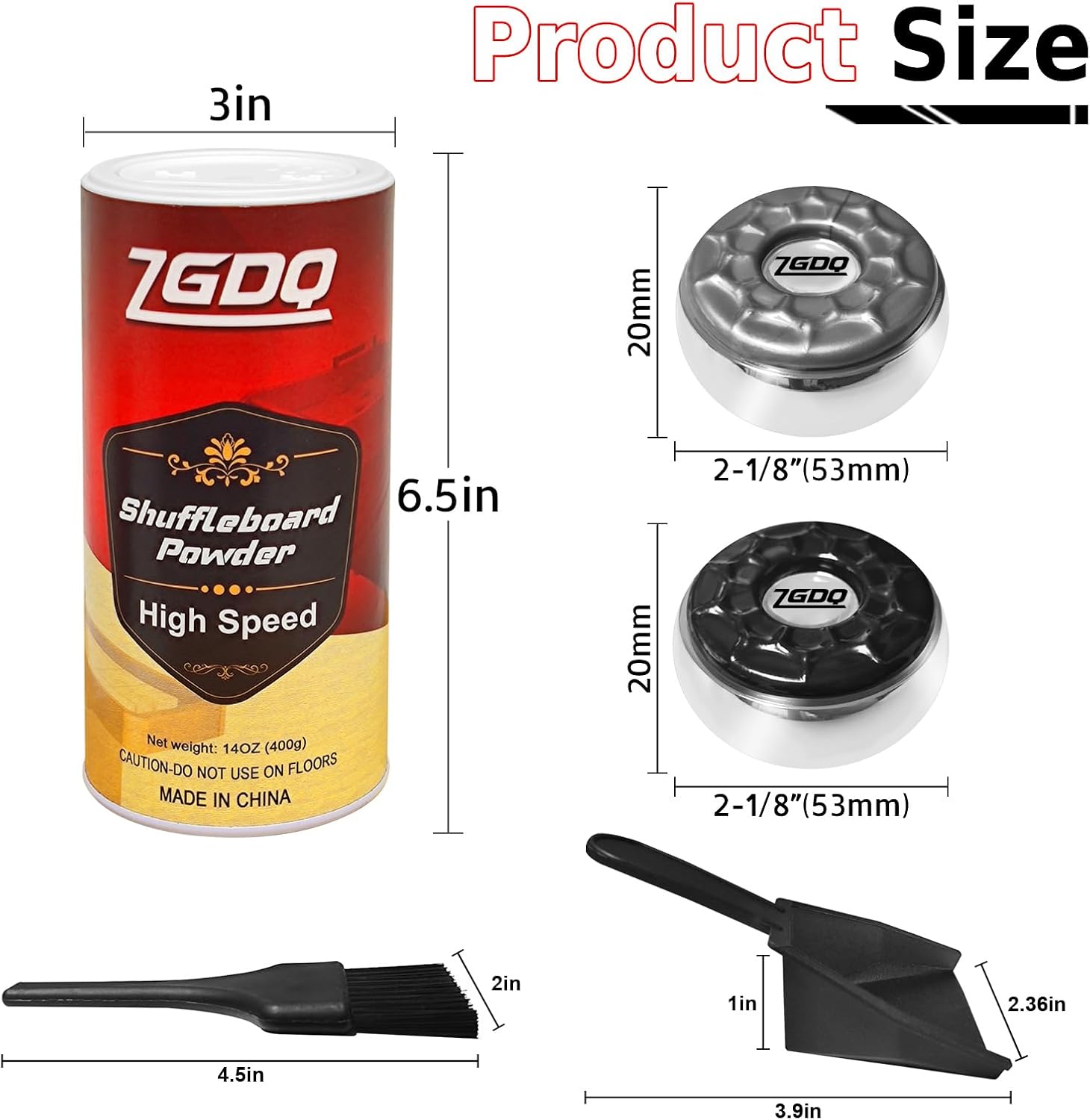 Shuffleboard Pucks/Shuffleboard Sand Wax, Shuffleboard Accessories Suitable Shuffleboard Pucks Game