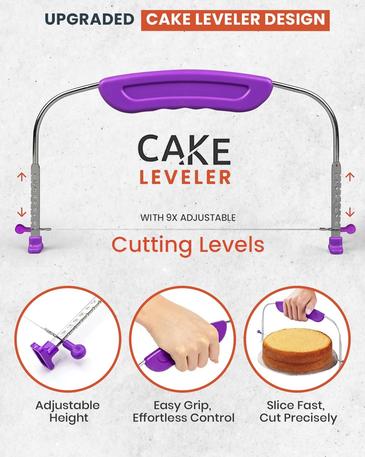 250 PCs Aluminum Cake Decorating Tools Kit with 12" Metal Turntable & Knife set-48 Numbered Icing Tips-3 Russian