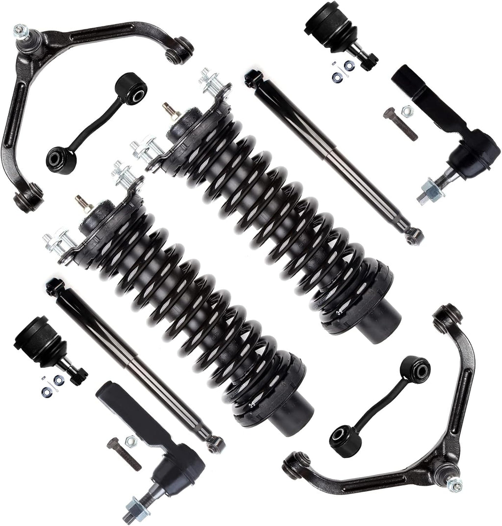 Fits 2005-2007 for Jeep Liberty Front Struts Rear Shocks Control Arms Kit